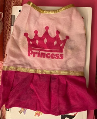 Super Cute princess pet costume szLarge