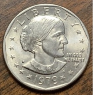 Susan B Anthony dollar 