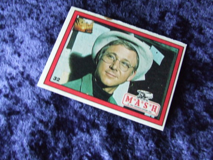 1982 M*A*S*H Father Mulchay William Christopher Topps Card #32