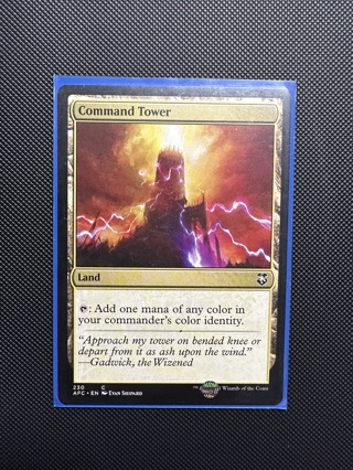 Command Tower Commander Magic the Gathering Card
