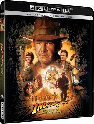 Indiana Jones & The Kingdom of The Crystal Skull (Digital 4K UHD Download Code Only) *Harrison Ford*