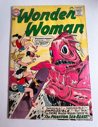 Silver Age 1964 WONDER WOMAN #145 DC Comic