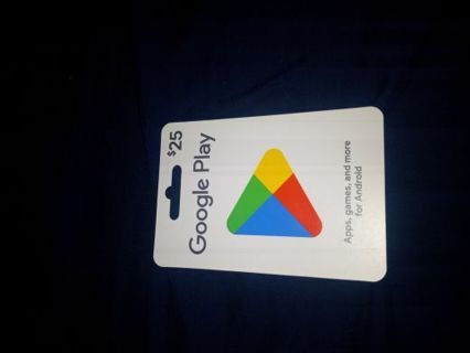 Google play gift card please read description before bidding