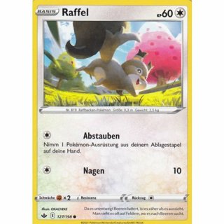  Tradingcard - Pokemon 2021 german Raffel 127/198 