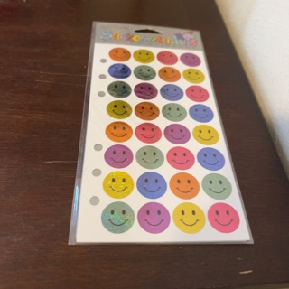 Stickopotamus happy face stickers 