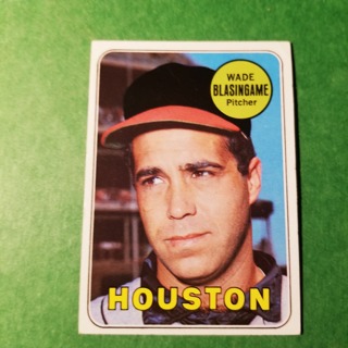 1969 - TOPPS BASEBALL CARD  NO. 308 - WADE BLASINGAME - HOUSTON