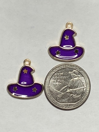 HALLOWEEN CHARMS~#18~SET OF 2 CHARMS~SET 2~FREE SHIPPING!