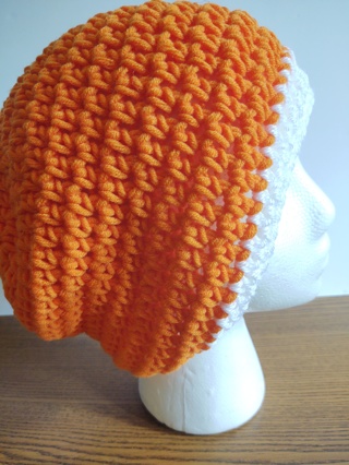 Hand Crocheted Slouch Hat 