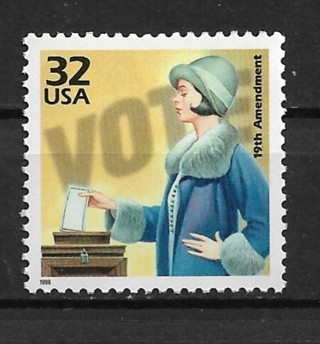 1998 Sc3184e Celebrate the Century: 1920's 19th Amendment MNH