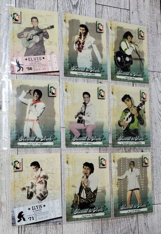 9 Elvis 2006 Cards