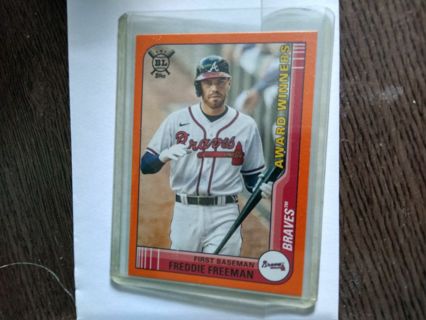 Freddie Freeman Topps BL