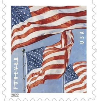 100 U.S. Flags First Class Forever Postage Stamps 