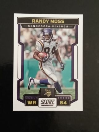 Minnesota Vikings Randy Moss Football Card