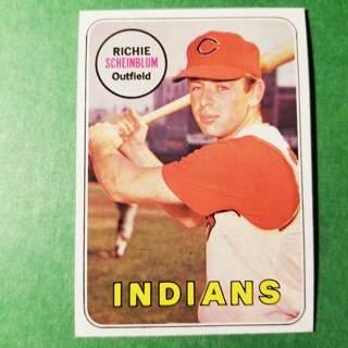 1969 - TOPPS BASEBALL CARD NO. 479 - RICHIE SCHEINBLUM - INDIANS