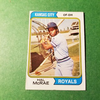 1974 - TOPPS BASEBALL CARD NO. 563 - HAL McRAE - ROYALS