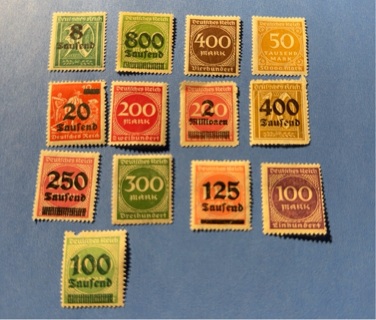 Germany stamp lot