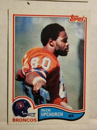 82 Topps Rick Upchurch #89