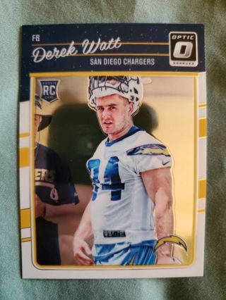 2016 Donruss Optic Rookie Derek Watt