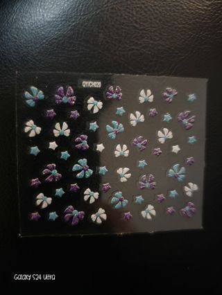 Bowtie nail decals #1