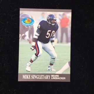 Mike Singletary 1991 Fleer Ultra Performance # 6 Bears