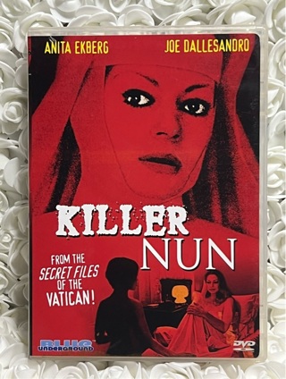 Killer Nun (1978) Blue Underground DVD Anita Ekberg