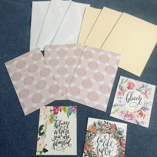 2 Beginners Kits for Mini Cards with Envelopes, Free Mail