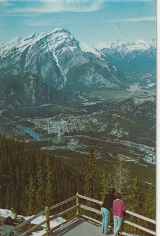 Vintage Unused Postcard: Banff National Park, Canadian Rockies