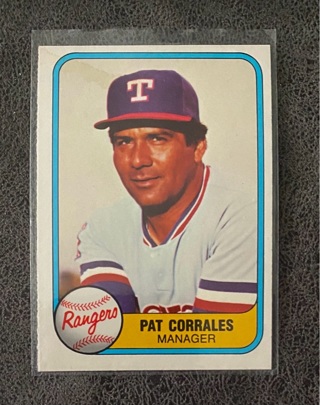 Pat Corrales 1981 Fleer