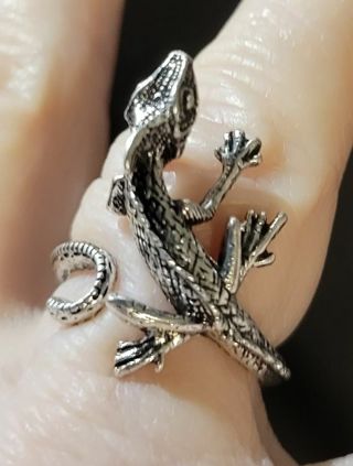 Unique Retro Lizard Ring