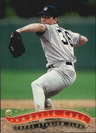 1997 Stadium Club Matrix #231 David Cone