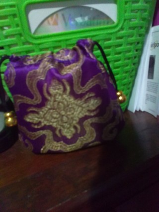  Chinese Silk Bag Of Assorted Brand New Jewelry