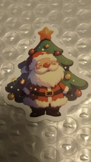 Santa Christmas Sticker