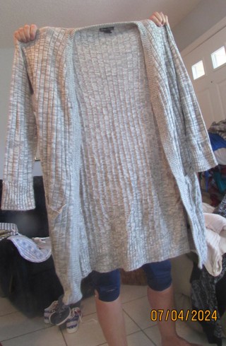 NEW LONG SWEATER  SIZE 3X