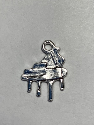 MUSIC CHARM~#3~ANTIQUE SILVER~FREE SHIPPING!