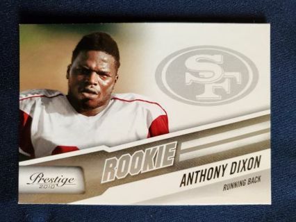 2010 Panini Prestige Rookie Anthony Dixon