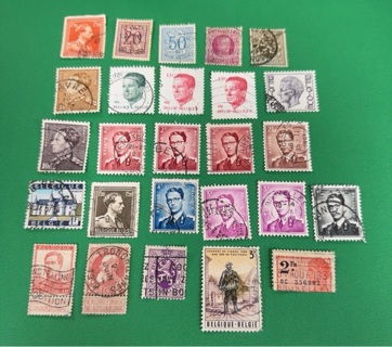 Belgium stamp lot