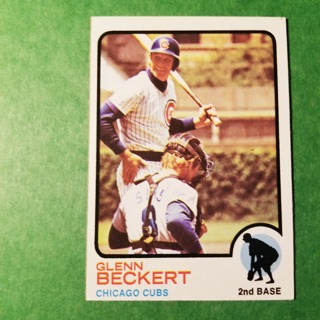 1973 - TOPPS BASEBALL CARD NO. 440 - GLENN BECKERT - CUBS