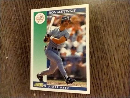 Donnie Baseball Score 1992