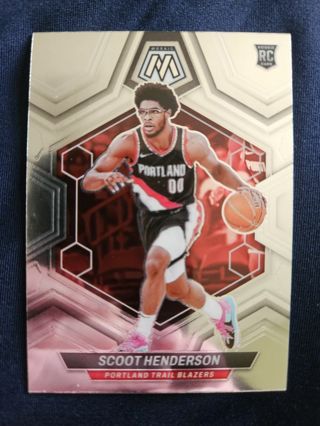 2023-24 Panini Mosaic Rookie Sterling "Scoot" Henderson