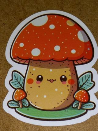 Cute nice 1⃣ big vinyl sticker no refunds regular mail only Very nice quality!