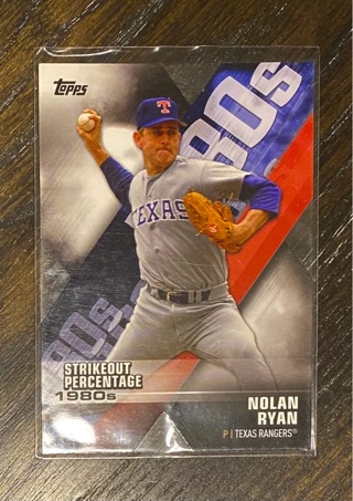 Nolan Ryan die-cut insert