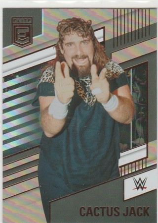 2022 WWE Chronicles - Cactus Jack Elite Bronze Parallel #245