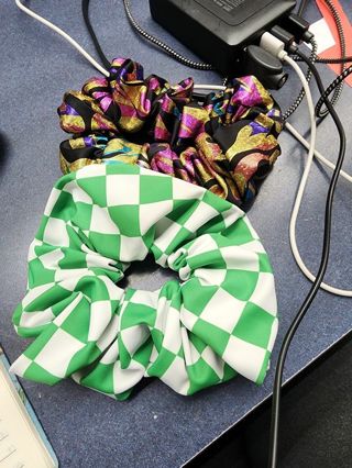 Large scrunchies