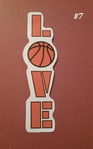 Basketball Vending Sticker #7