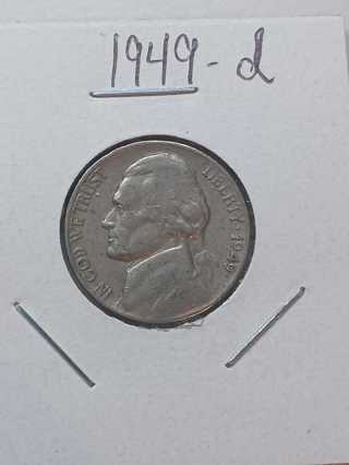 1949-D Jefferson Nickel! 39