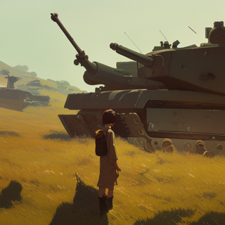 Listia Digital Collectible: Preparing for a Tank Battle