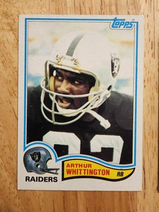 82 Topps Arthur Whittington #200