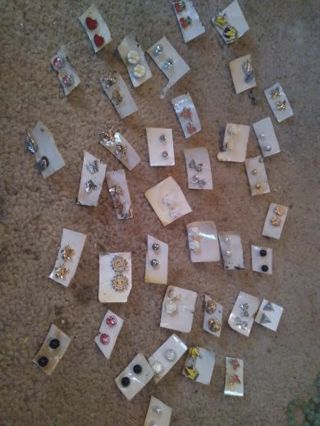 40 new pairs earrings