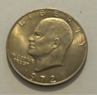 Uncirculated 1972 Ike Dollar Dwight Eisenhower $1 Coin