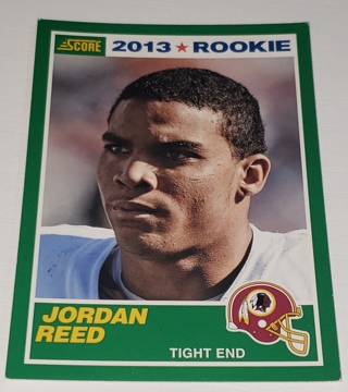 ♨️♨️ 2013 Panini Score Jordan Reed RC #379 Washington Redskins Football Rookie  ♨️♨️ 